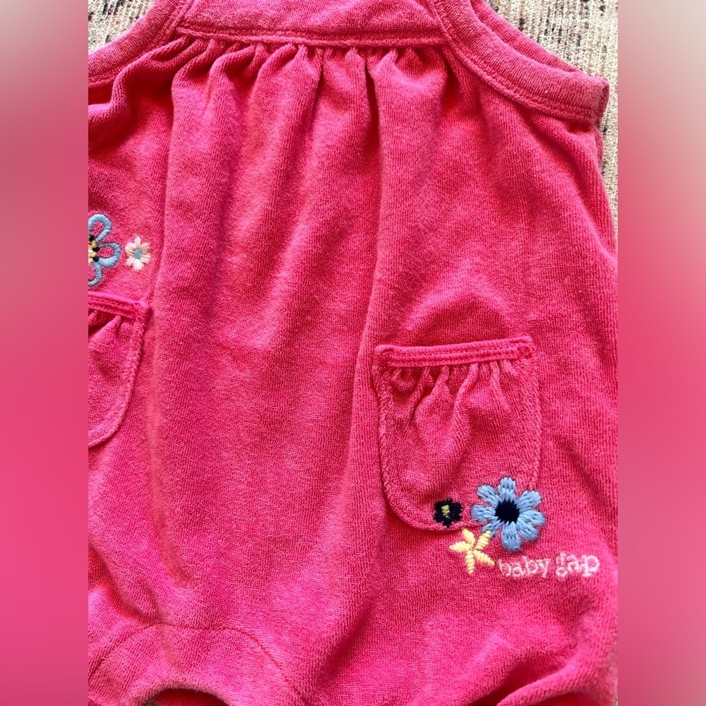 GAP Pink Jumpsuit Romper One Piece - Picture 2 of 3